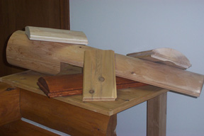 Cedar Log Siding